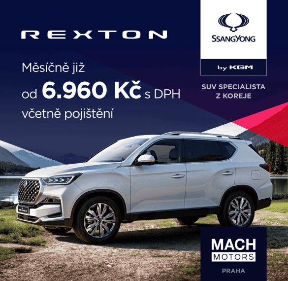 Praha - SsangYong Rexton zvýhodnění
