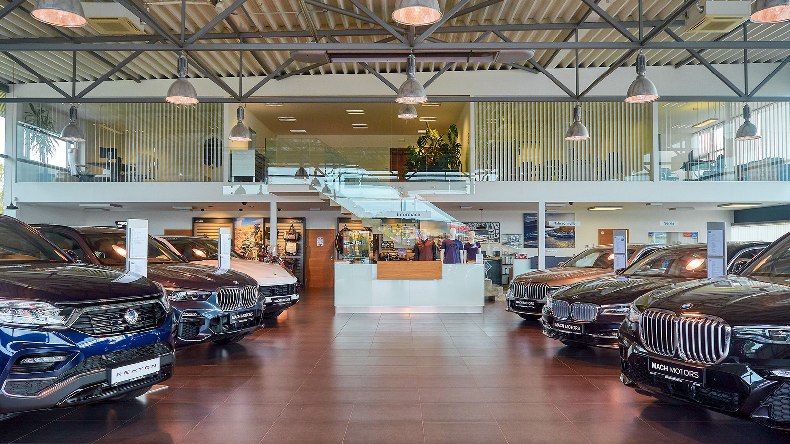 BMW showroom