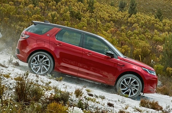 DISCOVERY SPORT v terénu